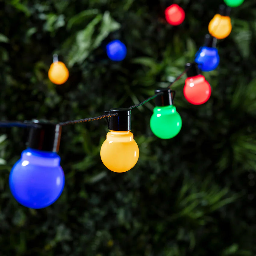 Party Lichterketten Gartenhaus 