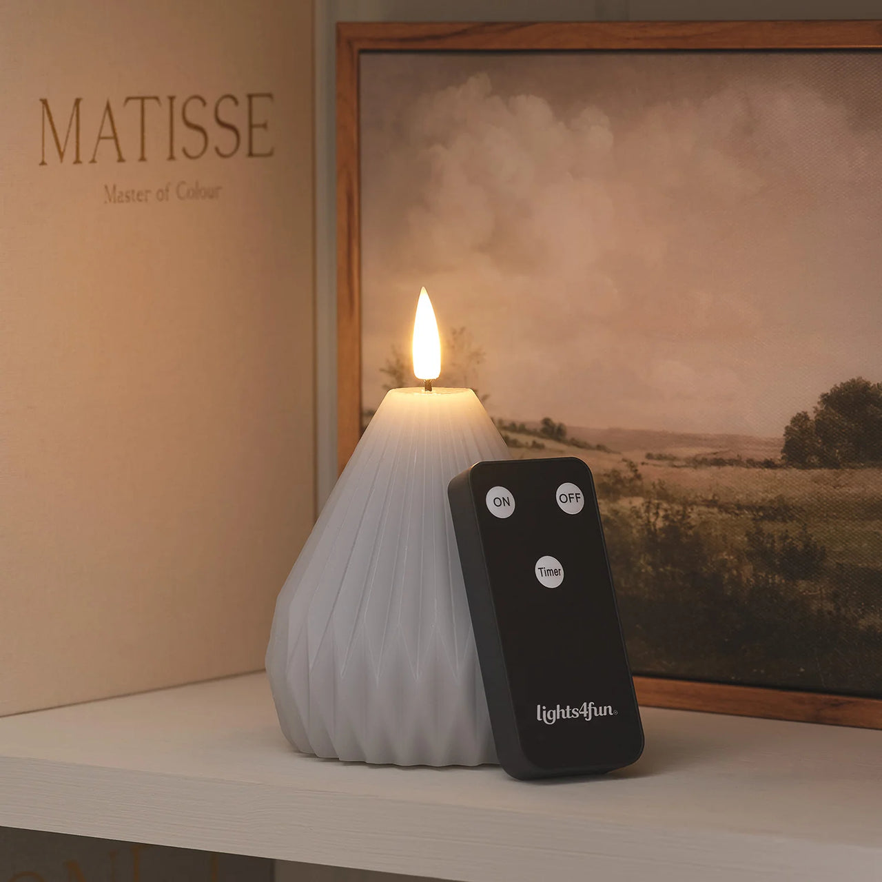 TruGlow® LED-Kerze mit Fernbedienung