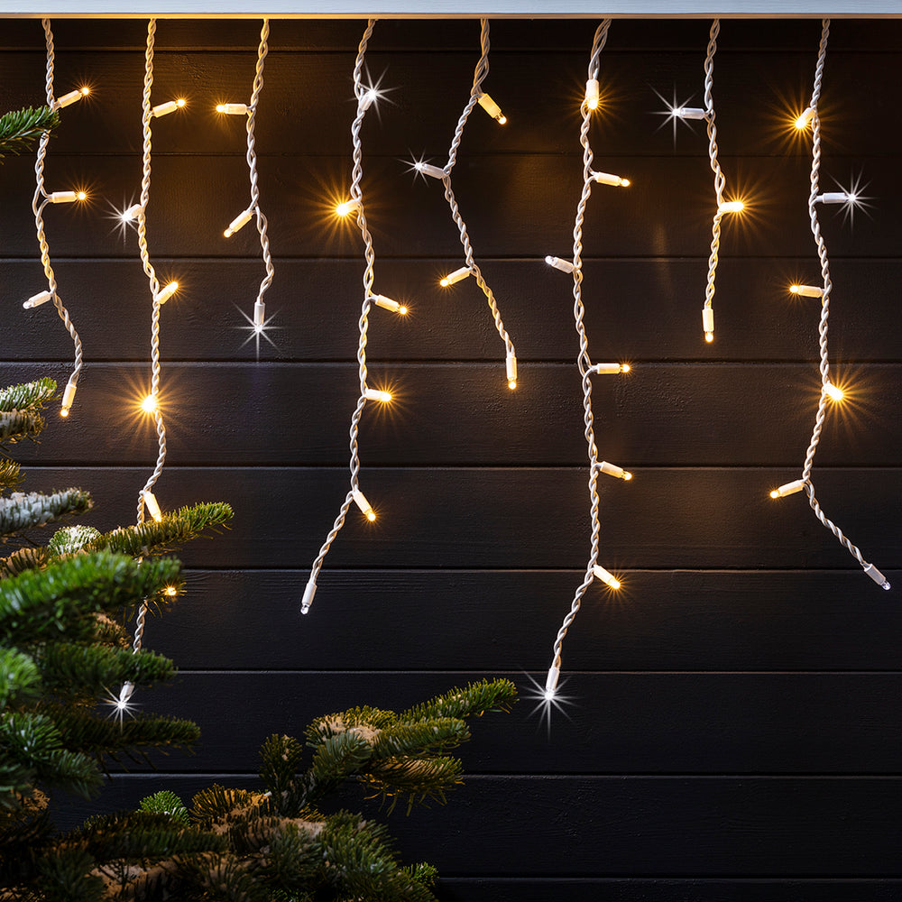 Pro Connect 40m 2000er glitzernde LED Eiszapfen-Lichterkette IP67