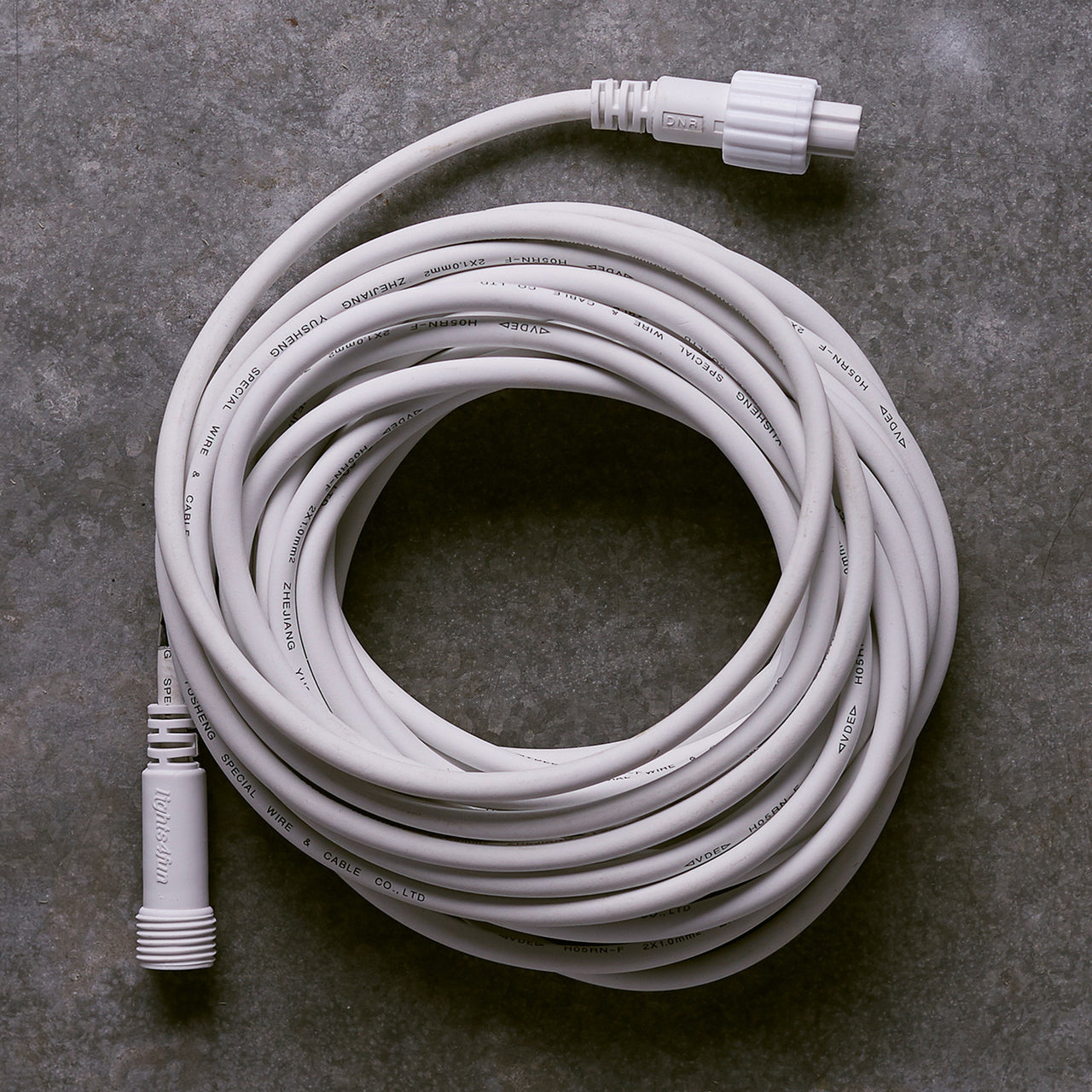 Pro Connect IP67 5m Verlängerungskabel weiß