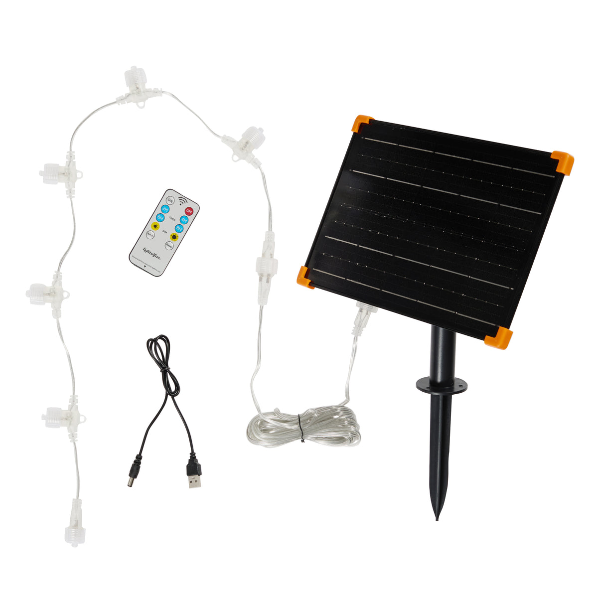 Solar-LED-Hirschgeweih Harlow 80cm