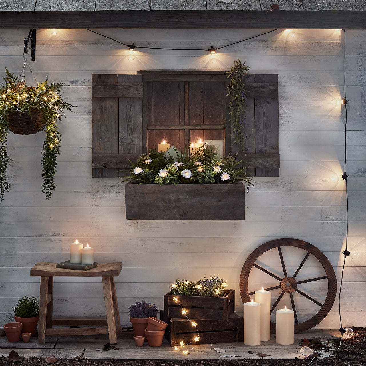 Core Connect 50m 100er Party Lichterkette warmweiß koppelbar schwarzes Kabel