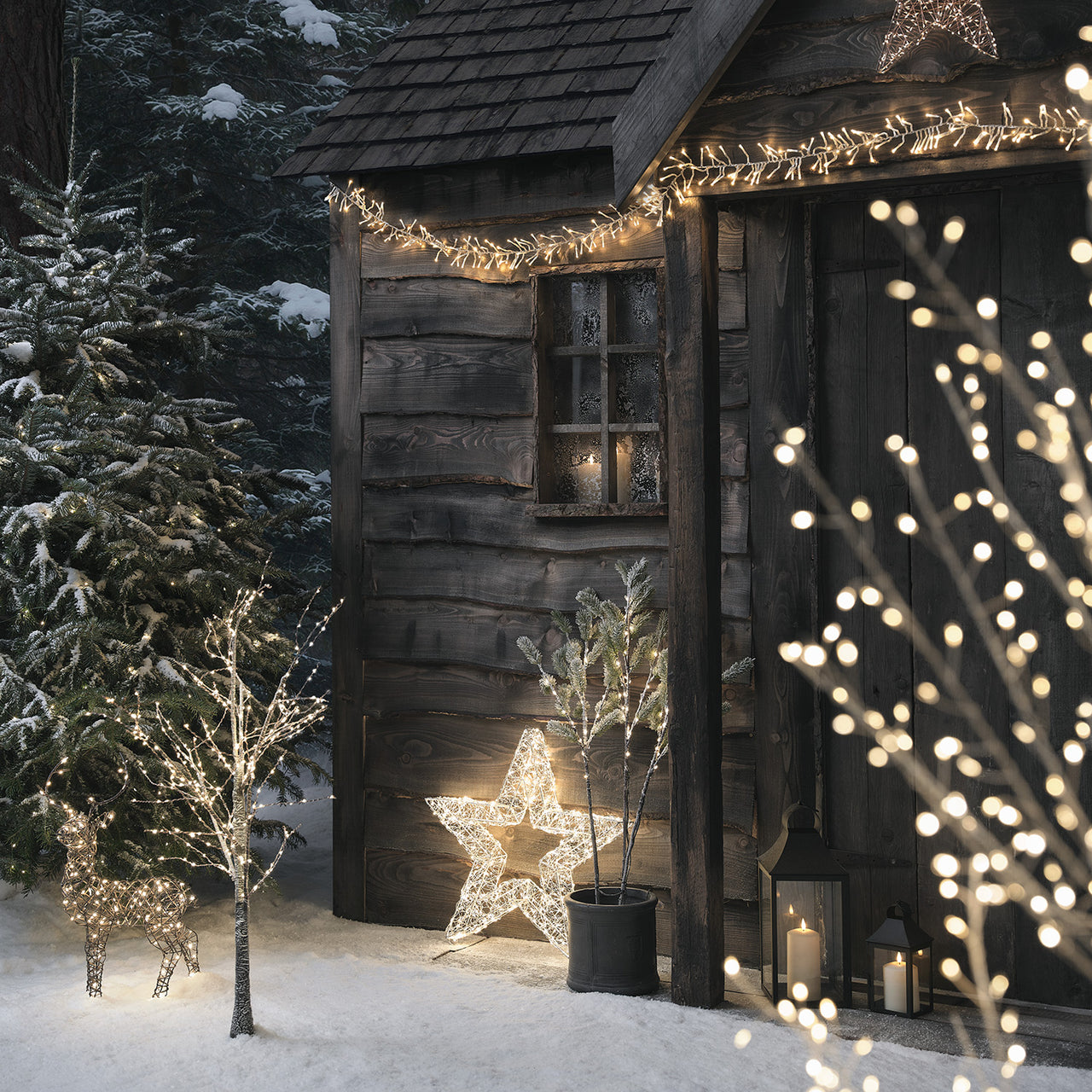 Mini LED-Rentier Hirsch Studley