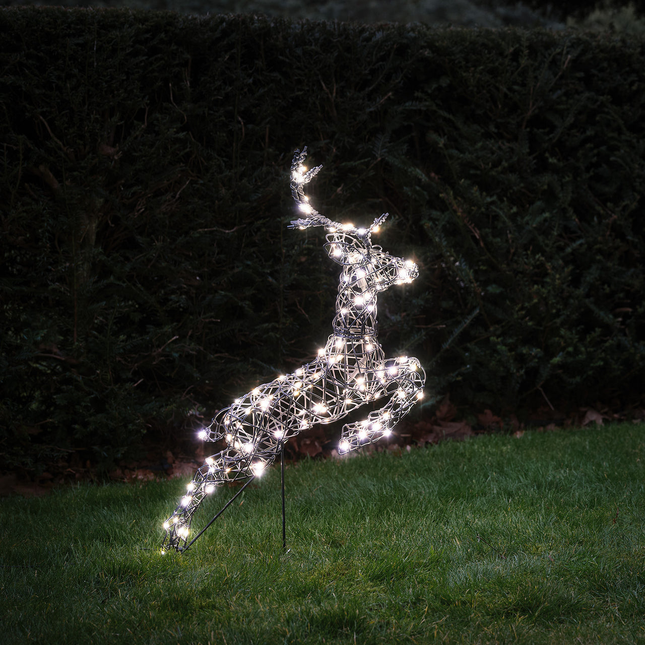 Springendes LED-Rentier Hirsch M Harlow