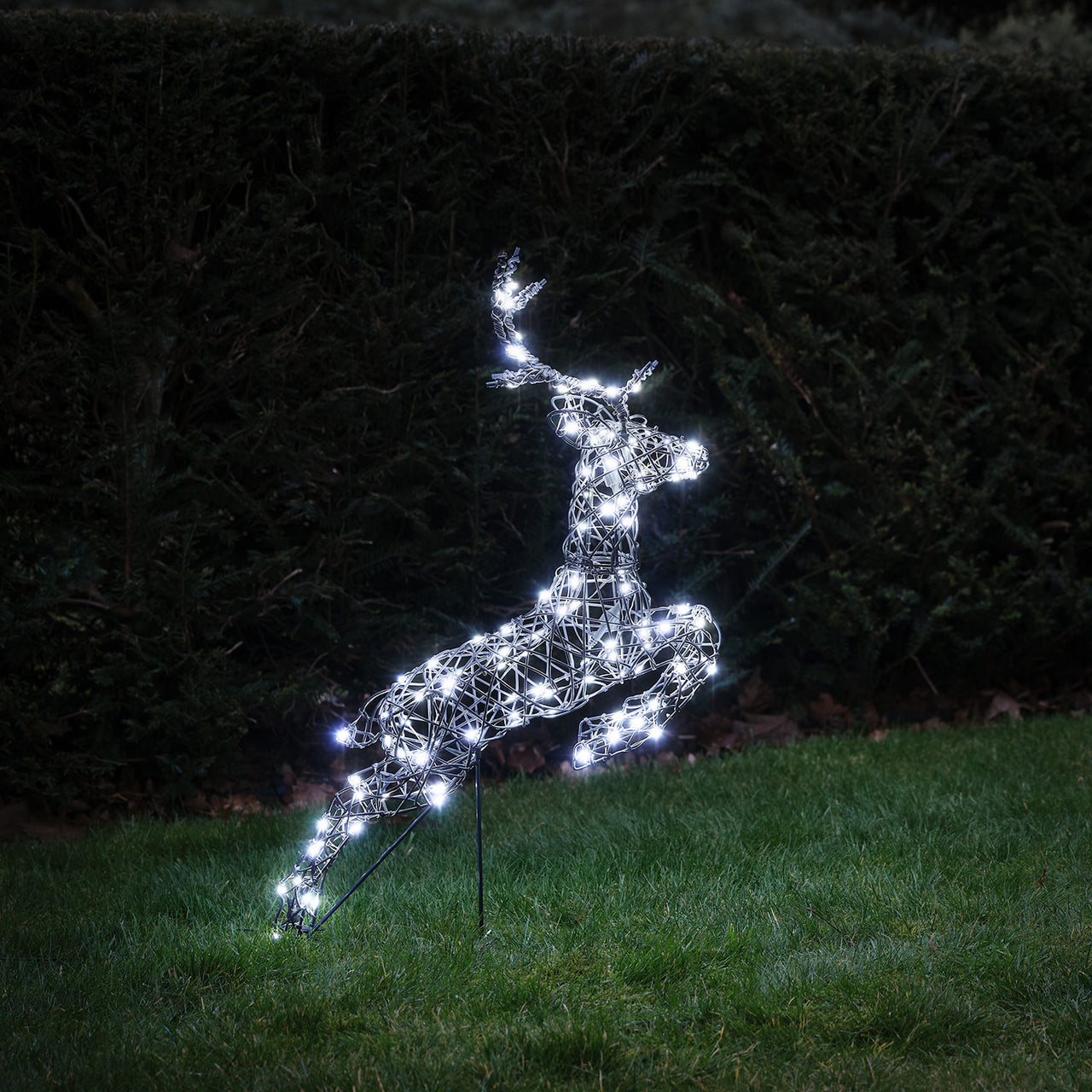 Springendes LED-Rentier Hirsch M Harlow