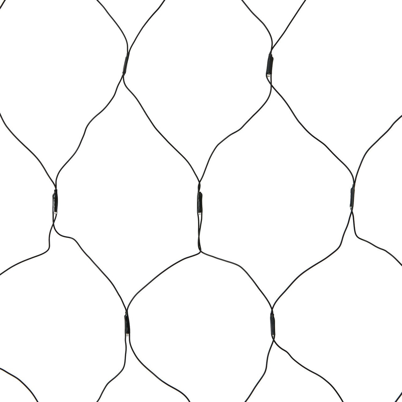 Essential Connect 4m x 1.5m 280er LED Lichternetz warmweiß koppelbar grünes Kabel