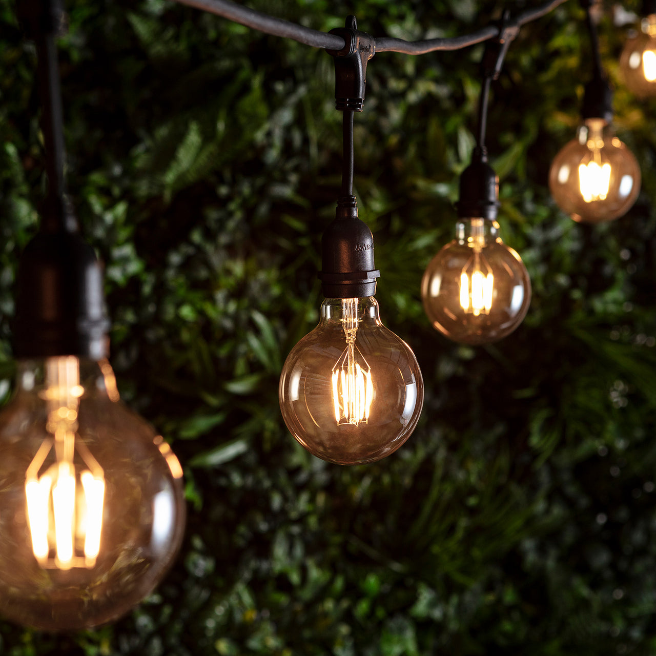 Große Globe LED Vintage Glühbirne E27 1W