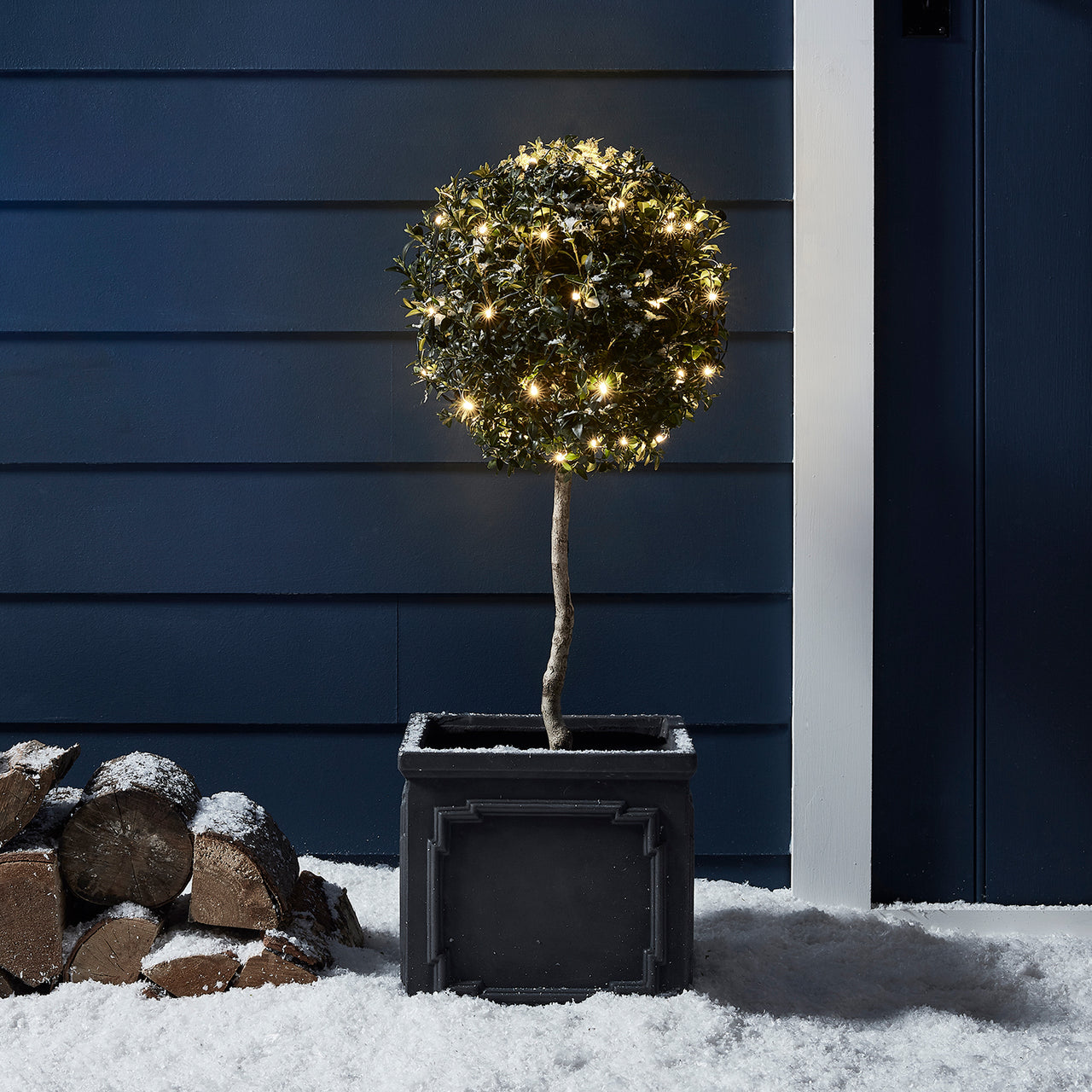 2x 50er LED Lichterkette warmweiß batteriebetrieben