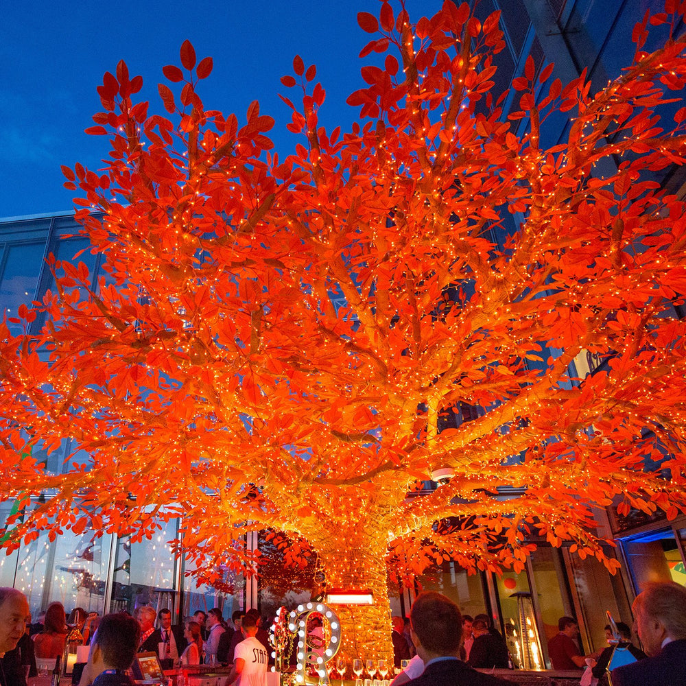 Core Connect 70m 700er LED Lichterkette orange koppelbar transparentes Kabel