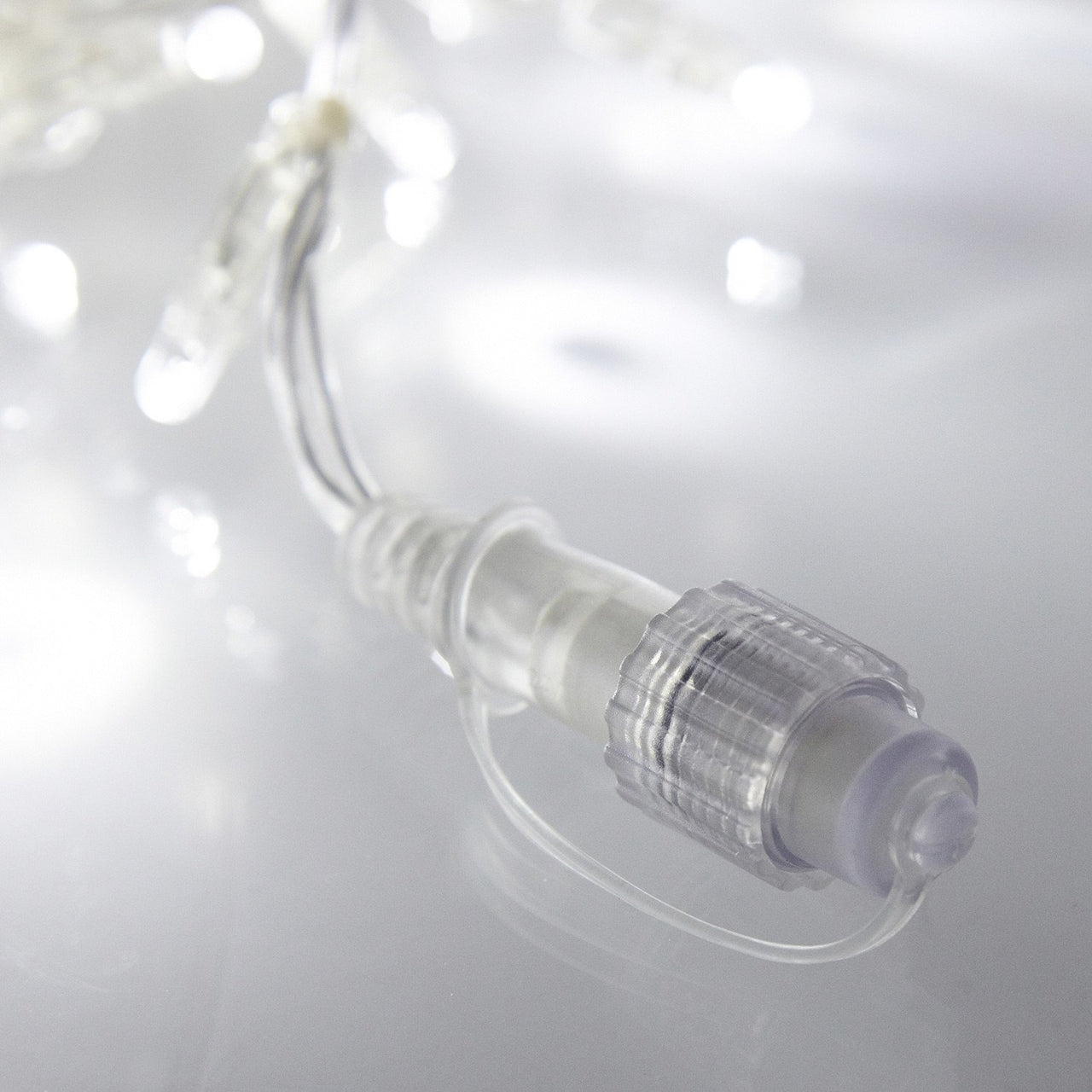 Core Connect 30m 300er LED Lichterkette weiß koppelbar transparentes Kabel