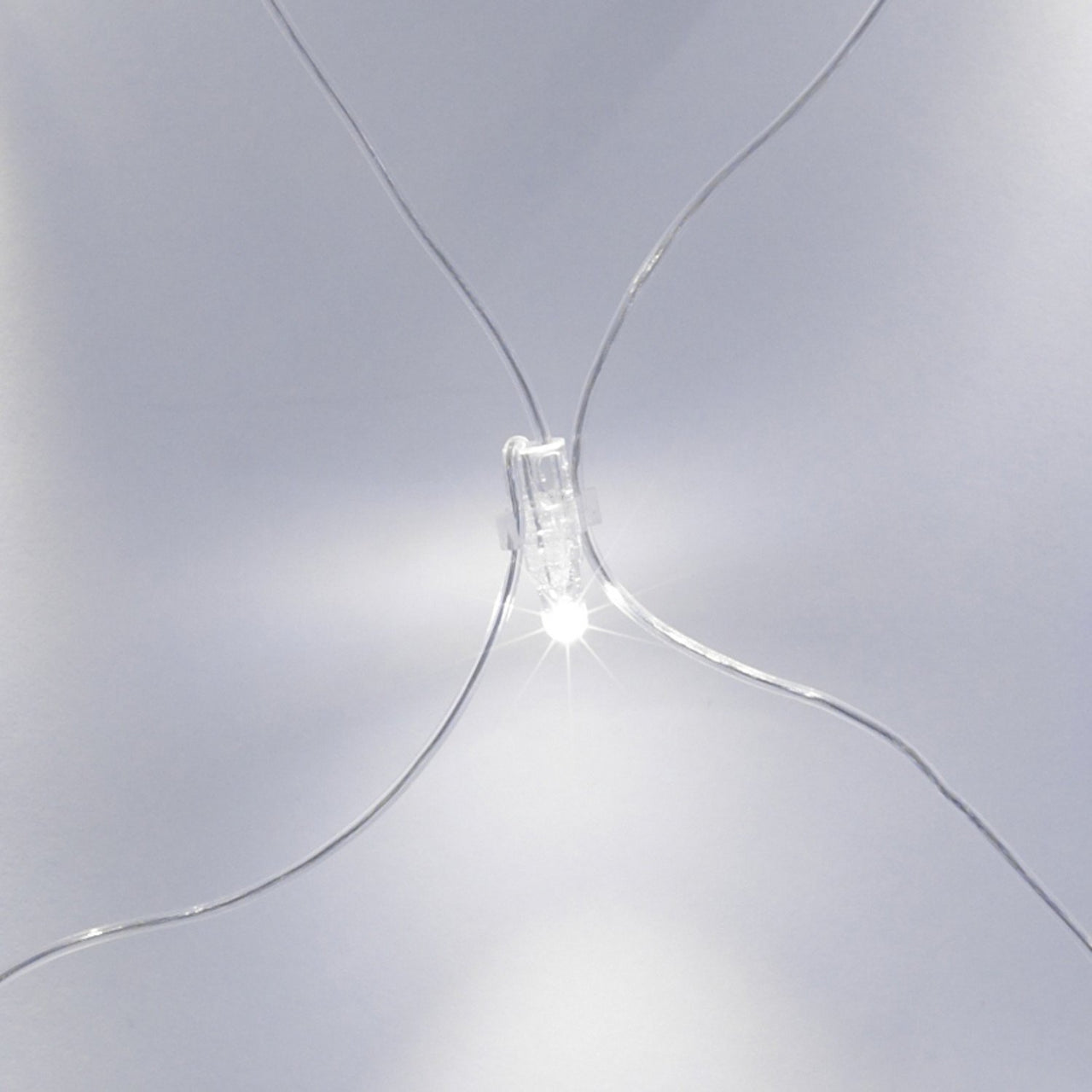 Core Connect 4m x 2m 280er LED Lichternetz weiß koppelbar transparentes Kabel
