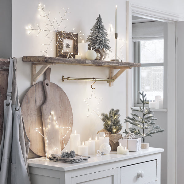 Osby LED Schneeflocke Fensterdeko Weihnachten